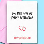 Valentine Day Greeting Card Wife Boyfriend Husband Girlfriend Fun Rude