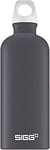 SIGG - Aluminium Water Bottle - Traveller Grey - Climate Neutral Certified - Suitable For Carbonated Beverages - Leakproof - Lightweight - BPA Free - Grey - 0.6 L, 22 Shade