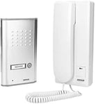 ORNO Fossa Interphone Filaire Interieur pour 1 ou 2 Familles Montage Encastré 230VAC (Kit pour 1 Famille)