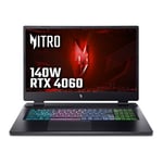 Acer Nitro 17 NH.QMXEK.001 QHD IPS 165Hz Ryzen 7 RTX 4060 Gaming Lapto