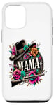 Coque pour iPhone 13 Pro Mama Western Chapeau de cowboy pour la fête des mères