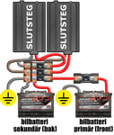 Powerpack+ 2 st 70ah agm 2 amp