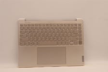 Lenovo Yoga 9 14IAP7 Keyboard Palmrest Top Cover US Europe White 5CB1H23745