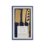 Artesa 3-Piece Set Of Coloured Cheese Knives