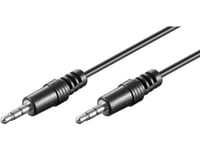 Kabel Manhattan Jack 3.5Mm - Jack 3.5Mm 0.6M Czarny (907156)