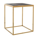 Richmond Corner table Blackbone gold 50x50