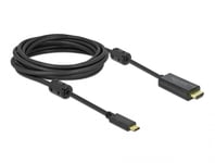 DELOCK – Active USB Type-C™ to HDMI Cable (DP Alt Mode) 4K 60 Hz 5 m (85972)