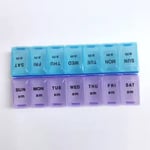 Massive Pill Box Medication 7 Days Bo One Size