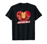 Marvel Iron Man Invincible Heart Valentine's Graphic T-Shirt
