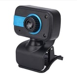 Omenluck Webcam 12 Mpx HD 480p avec micro intégré USB caméra vidéo de bureau ordinateur portable pour conférence en direct