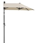 Schneider-Schirme Salerno Mezzo Parasol de Balcon Naturel 150 x 150 cm