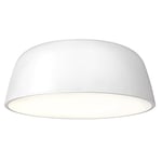 Astro Taiko 400 Dimmable Indoor Ceiling Light (Matt White), LED E27/ES Lamp, Designed in Britain - 1456006-3 Years Guarantee