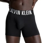 Calvin Klein Kalsonger 3P Power Boxer Briefs Svart bomull X-Small Herr