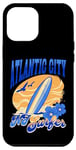 iPhone 12 Pro Max New Jersey Surfer Atlantic City NJ Surfing Beach Boardwalk Case