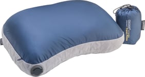 Cocoon Air-Core Down Travel Pillow Dark Indigo/Grey, OneSize