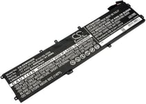 Batteri 5041C för Dell, 11,4V, 8000mAh