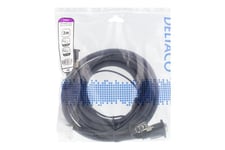 DELTACO RGB-903 - VGA-/ljudkabel - 3 m