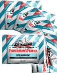24 st SockerfriFisherman's Friend med Smak av Spearmint 25 g - Hel låda