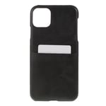 tectTech iPhone 11 Pro Max Snyggt skal med 2 kortfack, Svart
