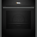 N70 Slide and Hide B54CR71G0B Built In Self Cleaning Electric Single Oven, Grey Graphite