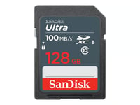 SanDisk Ultra Muistikortti SDXC 128G 100mb/s