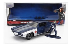 JADA 253223021-33073 Chevrolet - Camaro Coupe 1973 With Winter Soldier Figurine