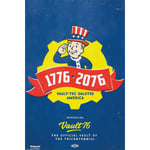 Fallout 76 Tricentennial Affisch One Size Blå