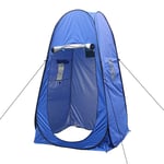 XUENUO Pop Up Shower Tent Waterproof, Privacy Shower Tent, Removable Dressing Changing Room, for Outdoors Beach Camping Travelling with 3 windows,Blue
