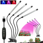 4 Heads Led Grow Light Plant Growing Lamp Lights Indoor