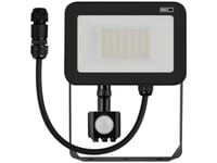 Emos Strålkastare Emos Profi Pir Led-Strålkastare Zs2732 30W 3300Lm 4000K Ip65 Pir Rörelsesensor Svart