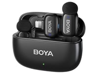 Boya | Mini-15 Ultracompact 2.4Ghz Wireless Microphone System With Lightning Plug | Black
