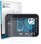 Bruni 2x Protective Film for Sony DSC-RX0 II Screen Protector Screen Protection