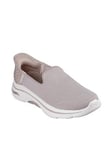 Skechers Go Walk Arch Fit 2.0 Athletic Slip-ins Trainers - Taupe, Brown, Size 6, Women