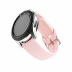 Fixed Samsung Galaxy Watch 22mm Armband Silicone Strap Rosa