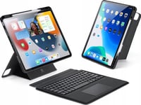 Dux Ducis Dux Ducis Dk Hopfällbart Fodral Med Trådlöst Tangentbord För Ipad Pro 12.9 (2020/2021/2022) Sort