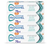 Sensodyne Pronamel Mineral Boost Toothpaste For Enamel Repair, 4x75
