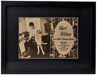 Mari Wilson - Just What I Always Wanted Framed Mini Poster - 44x33.5cm