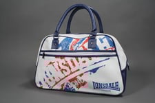Scuff Logo Gymbag White