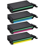 Samsung CLP-770 Toner Set CLT-K6092S + CLT-C6092S + CLT-M6092S + CLT-Y6092S (28000 sidor). Kompatibla (ej Samsung original) miljöpatroner. CLP-775.