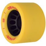 Sonar Demon EDM 62mm Roller Skate Wheels - Yellow