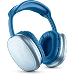 Music Sound | Casque Bluetooth MAXI2 | Casque Bluetooth 5.0 sans Fil - Play Time 22h - Charging Time 1,5h - Microphone intégré - Commandes sur Le pavillon et Bandeau réglable, Couleur Bleue