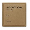 WACOM Wacom Nibs Felt 10pk One 12/13 Touch, S and M ACK24919Z