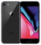Apple SIM Free Refurbished iPhone 8 64GB Mobile Phone - Space Grey