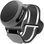 Mini Enceinte Bluetooth Portable, Mini Haut-Parleur Bluetooth avec IPX6 Étanche, 360° Stéréo sans Fil, Micro Intégré, Baffle Bluetooth 5.0 pour Vélo, Douche, Chambre (Noir)