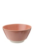 Kolorit, Bolle Home Tableware Bowls Pink Knabstrup Keramik