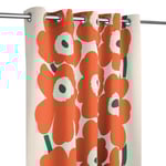 Marimekko Unikko Orange/Grön Tyg