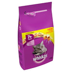 Whiskas 7+ Complete Chicken Dry Cat Food - 1.9kg