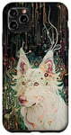 Coque pour iPhone 11 Pro Max Techno Aura Circuit chien berger allemand art fantastique
