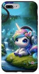 iPhone 7 Plus/8 Plus Kawaii Unicorn Headphones: The Unicorn's Playlist Case