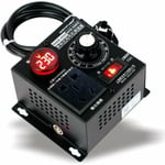 Dimmer, AC 220V 9A 4000W SCR Spänningsregulator Motor Fläkt Regulator Hastighetsregulator Dimmer